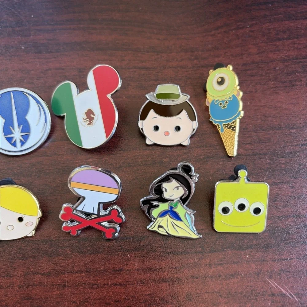 Lot Of 10 Disney Disney World Disneyland Trading Pins D61‎